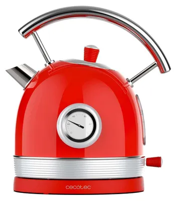 Produktbild von Cecotec Wasserkocher Thermosense 420 Vintage Light Red