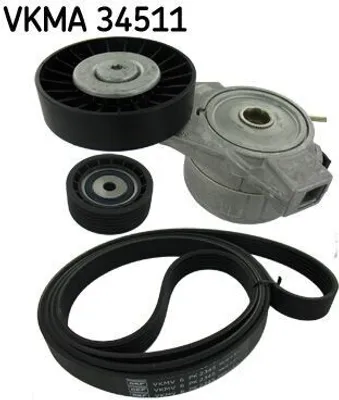 Produktbild von SKF VKMA 34511 Keilrippenriemensatz für SAAB 9-3 Cabriolet (YS3D)