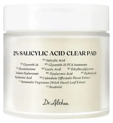 Productafbeelding van Dr. Althea - 2% Salicylic Acid Clear Pad