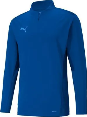Image de Haut zippé Puma Teamcup 1 4 bleu taille XXL
