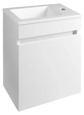 Productafbeelding van TORIN Onderkast met wastafel, 40x50x22 cm, wit