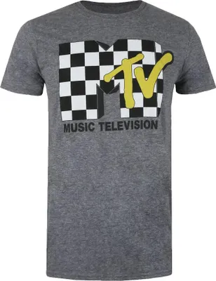 Obrázok produktu pre MTV - Tričko pre mužov TV669 (M) (Grafitová/čierna/horčicovo žltá)