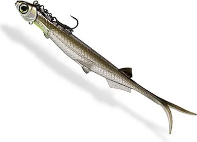 Produktbild von Quantum 70g 25cm Pelagic Shad Set - montierter Gummifisch, Farbe:Arkansa Shiner