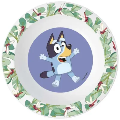 Immagine prodotto di Ciotola per bambini riutilizzabile e microonde Bluey