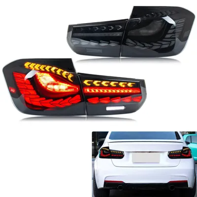 Produktbild von LED-Rückleuchten - BY-G30LCI Rückleuchteneinheit - BMW 3er F30/F80 M3 Limousine 2011–2018 - Lauflicht-Blinker - Plug and Play - 12 V - Schwarz