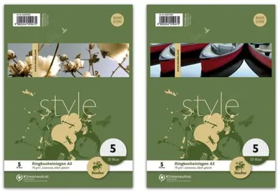 Produktbild von Ringbucheinlage - LIN5, A5, 50 Blatt, 70 g/qm, kariert, 1 St.