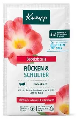 Immagine prodotto di Cristalli da bagno Kneipp per schiena e spalle 60 g