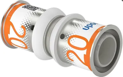 Produktbild von Uponor Kupplung S-Press PLUS aus PPSU 20x20mm