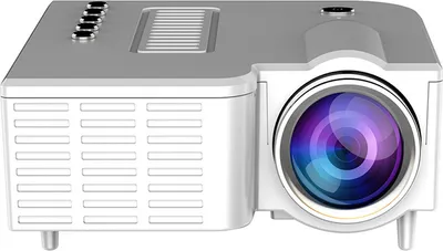 Produktbild von Portable Video Projektor Home Theater Kino Büro Supplie LCD Mini Media Player für Smart Phones weiß