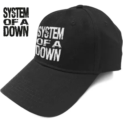 Produktbild von System of a Down Stacked Logo Black UNI