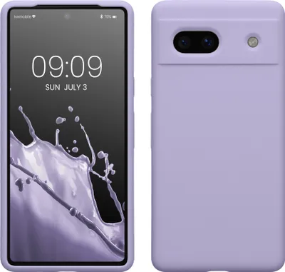 Ultradünne Silikon Hülle Für Google Pixel 7a | Stoßfest, Rutschfest Mit Kameraschutz | In Gelb