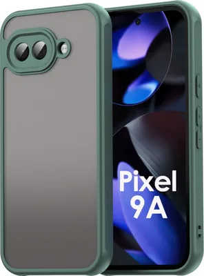 Produktbild von Handyhülle für Google Pixel 9A Matt Stoßfest Schutzhülle Back cover in Grün