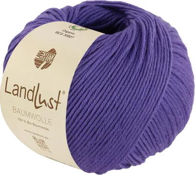 Produktbild von Lana Grossa - Landlust Baumwolle GOTS 0036 blauviolett