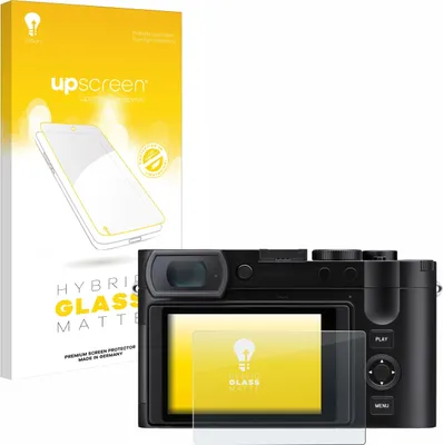 Produktbild von upscreen Entspiegelungs Schutzglas für Leica Q3 43 Schutzfolie Panzer Folie Glas Display Schutz matt