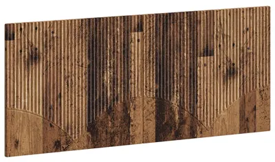 Image de vidaXL Tête de lit murale HOORN, en bois de récupération et en panneaux de particules
