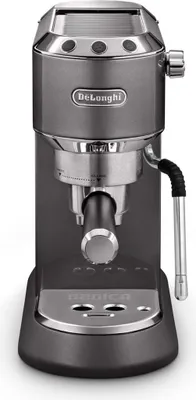 Produktbild von De’Longhi EC885.GY, Espressomaschine, 1 l, Kaffeepad, Gemahlener Kaffee, 1350 W, Grau