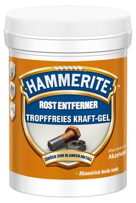 Produktbild von Hammerite Rost-Entferner Kraft-Gel, Gel, Dose, 200 ml, 1 h, 21 °C, 10 °C