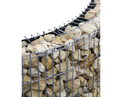 Produktbild von Gabionen-Abdeckgitter bellissa 80 x 10 cm 4er Set
