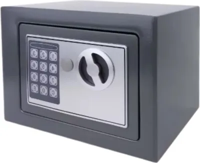 Obrázek produktu pro Ohnivzdorný a voděodolný bezpečnostní trezor – Orvian – Elektronický zámek s dvojitou digitální klávesnicí a 2 manuálními klíči – Trezor pro domácnost a kancelář