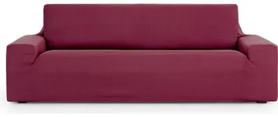 2-Sitzer-Sofa-Abdeckung Bordeaux, Polyester, universell