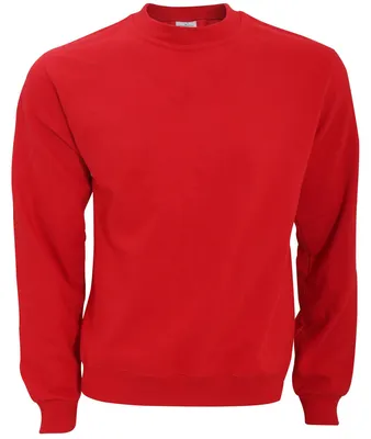 Produktbild von B&C Sweatshirt mit Rundhalsausschnitt FK153 (L) (Rot)