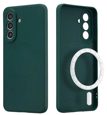 Produktbild von imoshion Color Backcover mit MagSafe für das Samsung Galaxy A57 (5G) – Dunkelgrün