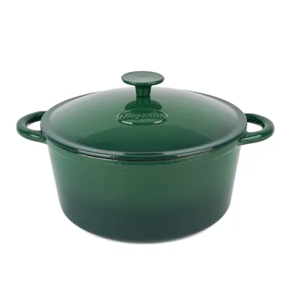 Zdjęcie produktu dla Gęsiarka żeliwna emaliowana Konighoffer, 5 l, 25 x 12,3 cm, okrągła