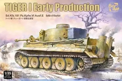 Produktbild von Border Model BT034 - 1:35 Tiger I early production (Battle of Kharkov) - Neu