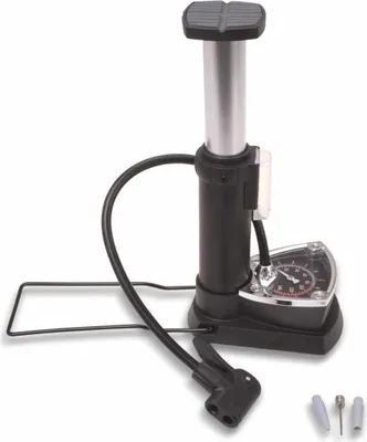 Produktbild von FILMER Fußluftpumpe Premium 49340 mit Manometer, 10 bar