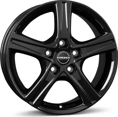 Obrázek produktu pro BORBET CWD BLACK GLOS 7X17 5X120 ET55 black glossy