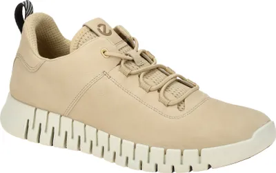 Produktbild von Ecco GRUUV Herrenschuhe - bequeme Schnür Halbschuhe beige Freizeit NEU