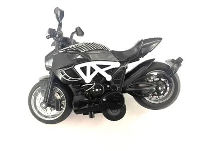 Produktbild von Detailgetreues Spielzeug Motorrad Modell im Maßstab 1:14 mit Rückziehfunktion
