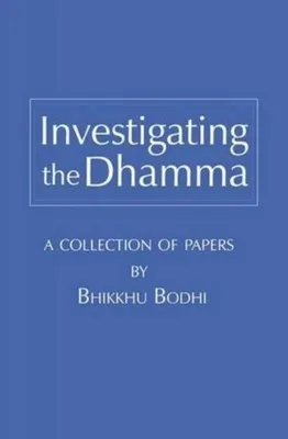 Produktbild von Investigating the Dhamma