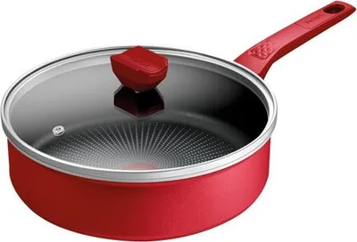 Image de Sauteuse anti-adhésive 24cm + couvercle - Tefal - C2893202 -