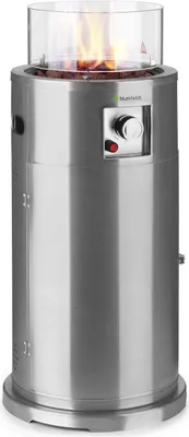 Image de Lavastone chauffage de terrasse 34.000BTU/10kW verre trempé acier