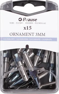 Produktbild von Brause Schachtel mit 15 Ornamentfedern 152030B