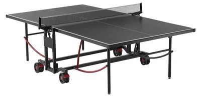 Immagine prodotto di Tavolo da ping-pong VEVOR, tavolo da ping-pong portatile, set completo di tavolo da ping-pong pieghevole con rete a fissaggio rapido e grandi ruote bloccabili, montaggio in 10 minuti