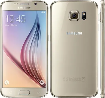 Obrázek produktu pro Samsung Galaxy S6 SM-G920 Gold 3GB/32GB NFC LTE 12,92cm (5,1 Zoll) Android Smartphone