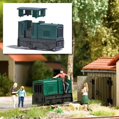 Produktbild von Busch 12400 - H0/1/87 Standmodell Diesellok Gmeinder 15/18 - Neu