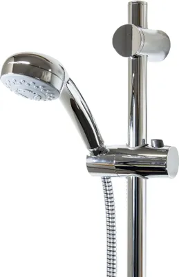 Produktbild von tecuro Brauseset ew-easy-69 - mit 3 Funktionen Handbrause, Brauseschlauch 150 cm, Wandstange 115 cm