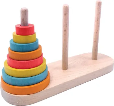 Image de Jeu de logique « La tour de Hanoï ».
