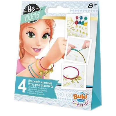 Immagine prodotto di Buki BE303, 8 anni, Metallo, Cotone, Multicolore, 80 pezzi