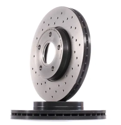 Produktbild von 2x BREMBO Bremsscheibe 09.9464.1X für FORD Focus II Schrägheck (DA_ HCP DP)