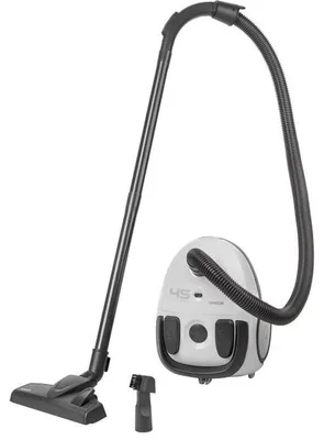 Produktbild von Sencor SVC 45WH-EUE3, 850 W, Zylinder-Vakuum, Trocken, Staubbeutel, 1,5 l, Filterung