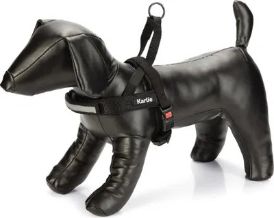 Produktbild von Karlie Art Sportiv Premium - Hundegeschirre - Nylon - Schwarz - 32-42x2 cm