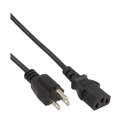Produktbild von InLine® Netzkabel, Netzstecker Japan auf Kaltgerätestecker C13, 5m