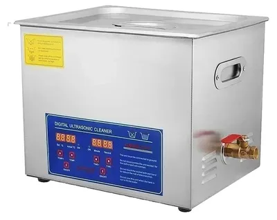 Immagine prodotto di Lavatrice a ultrasuoni, pulizia profonda a 40 kHz, pannello di controllo digitale, 15 L - 360 W