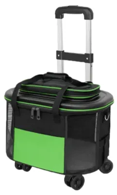 Produktbild von Katzen-Transportbox mit Rollen – Atmungsaktiv – Hohe Tragfähigkeit – Komfortables Design