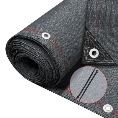 Obrázek produktu pro Elzusha – Ochranná clona z HDPE, rozměry 1,8 x 10 m, barva antracit, pro zahradu a balkon