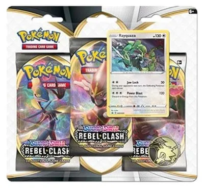 Produktbild von Pokemon Rebel Clash: Rayquaza 3-Pack Blister